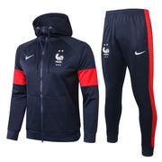 KIT PASSEIO COM CAPUZ - FRANÇA - AZUL E VERMELHO